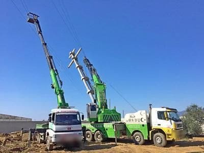 Sepetli platform ve mobil vinçler